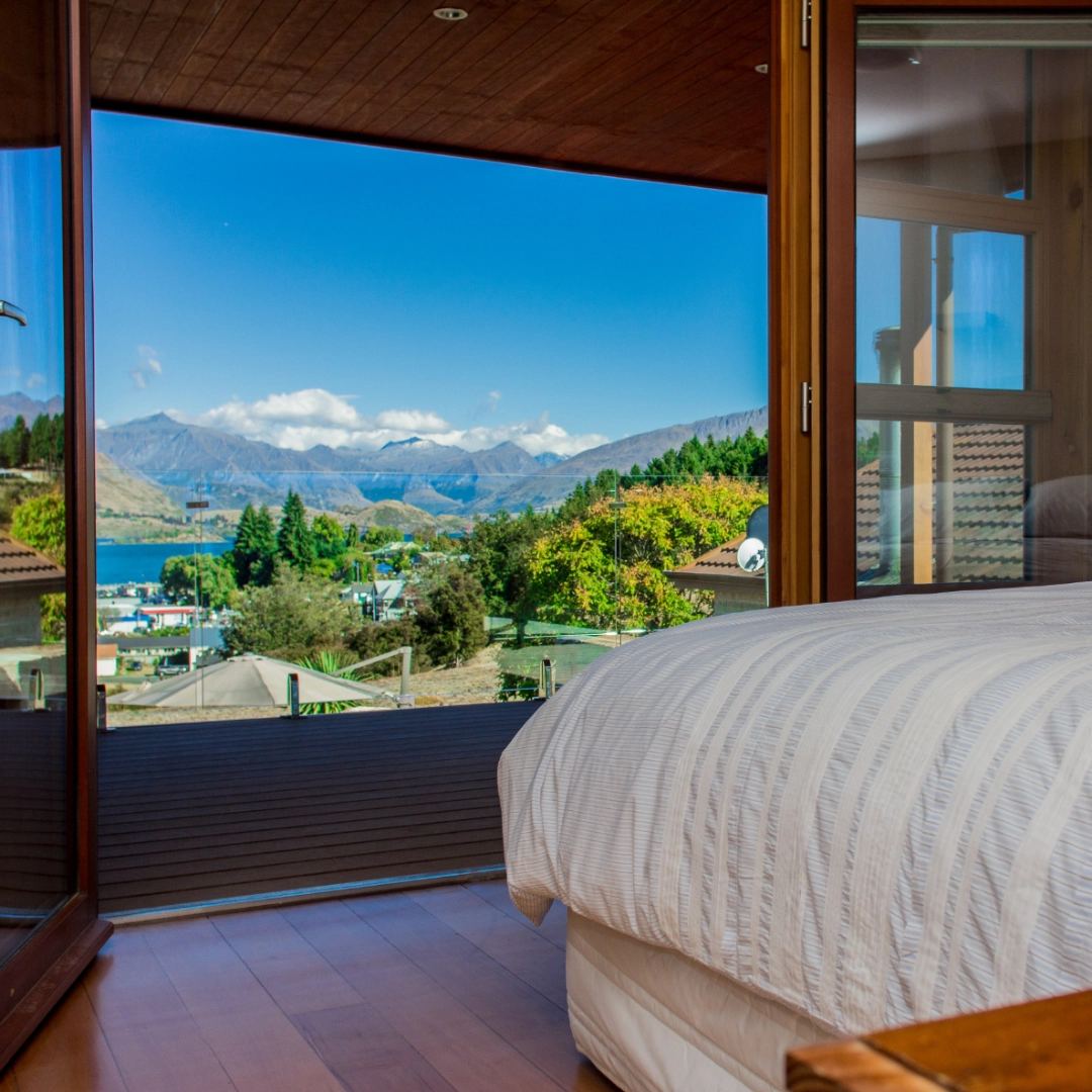 Amazing views from the master bedroom